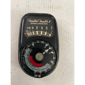 Weston Master II Universal Exposure Meter Model 735 Vintage Photography Tool